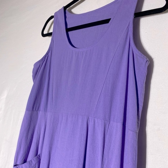 Women’s Purple Sheath Tunic Tent Dress With Pockets S - Picture 9 of 12